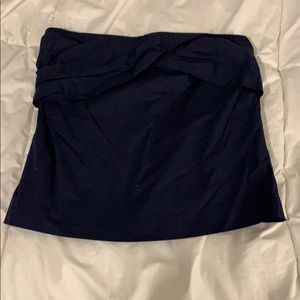 JCrew strapless top